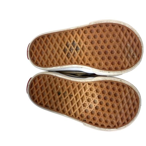 Vans Shoes Toddler Size 5 Black White Classic Slip-On Checkerboard Canvas Skater - Picture 7 of 7